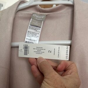 Chico's Soft Pink Blazer